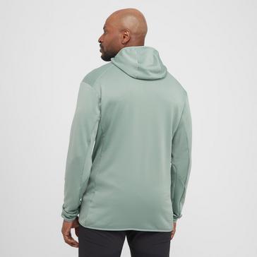 Green adidas Terrex Men’s Xperior Light Hooded Fleece 