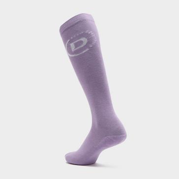 Purple Dublin Logo Socks