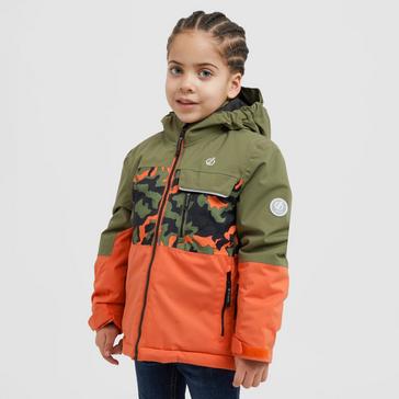 Orange Dare 2B Kids' Traverse Ski Jacket