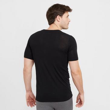 Black OEX Men’s Kelso Merino Short Sleeve Baselayer Top