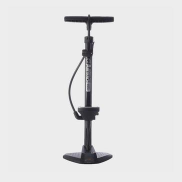 Black Oxford Airtrack Floor Pump with Gauge