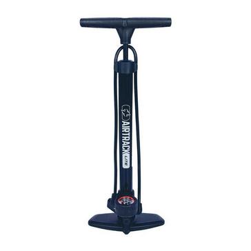 Black Oxford Airtrack Lite Floor Pump with Gauge