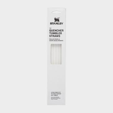 White Stanley Quencher H2.0 FlowState™ Tumbler Straws 4 Pack