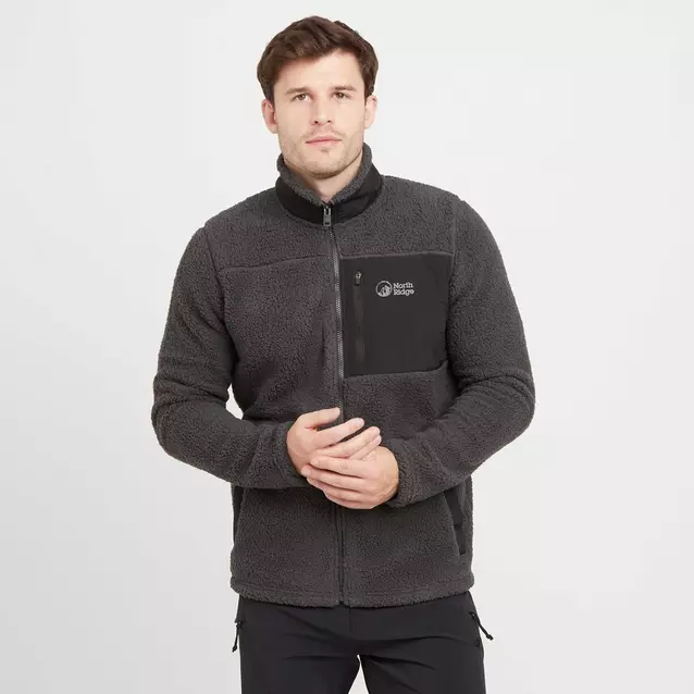 Selling Mountain Hardwear Monkey Fleece Jacket Full Zip- Black Size Large