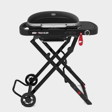 Black Weber Traveler® Compact Gas Barbecue