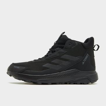 Black adidas Terrex Anylander Mid RAIN.RDY Hiking Shoes