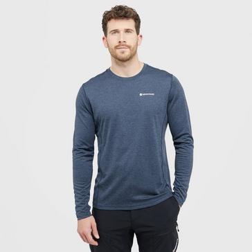 Navy Montane Men’s Dart Long Sleeve T-Shirt