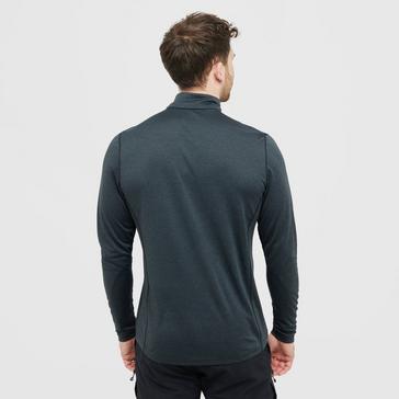 Black Montane Men’s Dart Zip Neck T-Shirt
