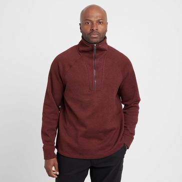 Red Craghoppers Men's Wole Half Zip Fleece