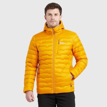 Yellow Jack Wolfskin Men’s Passamani Down Hooded Jacket