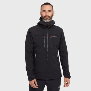 Black OEX Men’s Kirkton Softshell Jacket