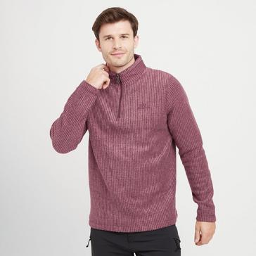 Red Weird Fish Men’s Boston Half Zip Fleece