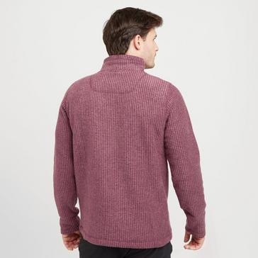 Red Weird Fish Men’s Boston Half Zip Fleece