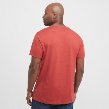 Red Weird Fish Men's Woodsman Graphic T-Shirt