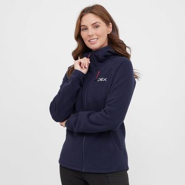 Navy OEX Women’s Braidwood Hooded Fleece