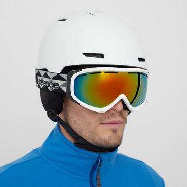 White The Edge  Yukio Adults’ Snow Helmet