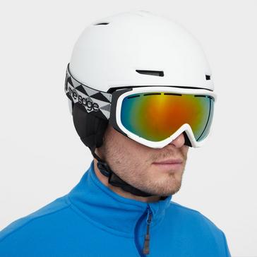 White The Edge Kids' Yukio Jnr Snow Helmet