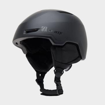 Black The Edge Kids' Yukio Jnr Snow Helmet