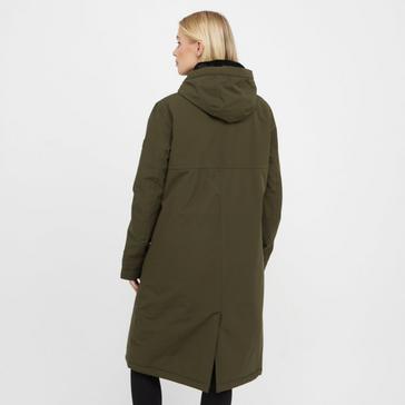 Khaki Regatta Women's Yarli Waterproof Longline Jacket