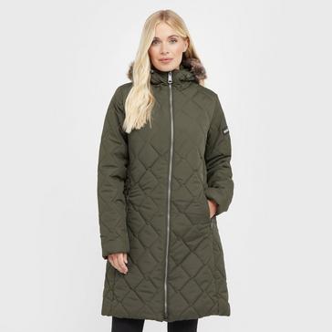 Green Regatta Women's Fritha III Insulated Parka Jacket 