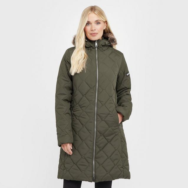 Ladies insulated parka best sale