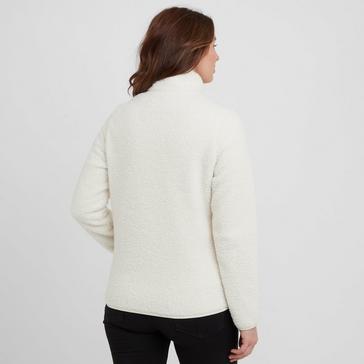 Cream Jack Wolfskin Women’s High Curl Fleece Jacket