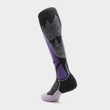 Purple Bridgedale Women’s Bridgedale Midweight Merino Ski Socks 