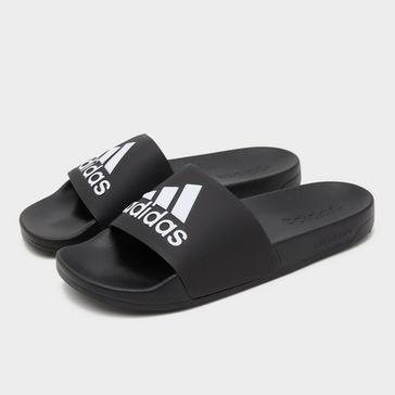 Black adidas Adilette Shower Slides
