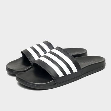 Black adidas Adilette Comfort Slides