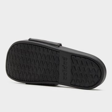 Black adidas Adilette Comfort Slides