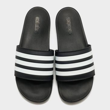 Black adidas Adilette Comfort Slides