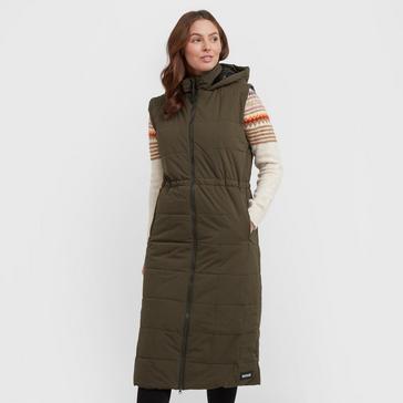 Khaki Regatta Women’s Leandra Longline Gilet 