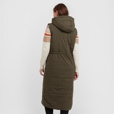 Khaki Regatta Women’s Leandra Longline Gilet 