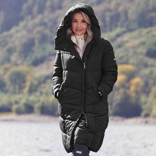 Regatta Women's Black Quilted Jacket Women's Mottere Quilted