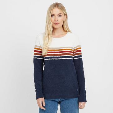 Navy Weird Fish Women’s Briana Cosy Knit Jumper