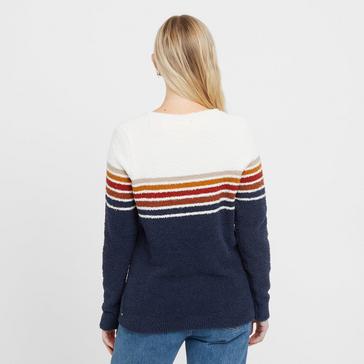 Navy Weird Fish Women’s Briana Cosy Knit Jumper