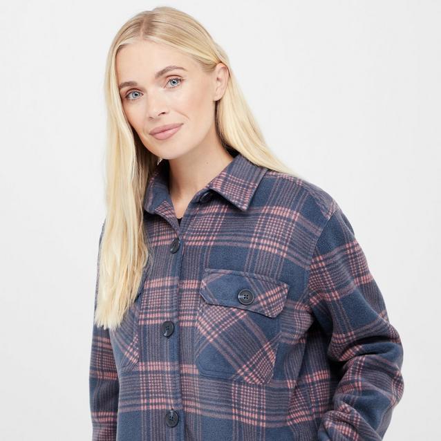 Weird Fish Women's Fleece Shacket Millets