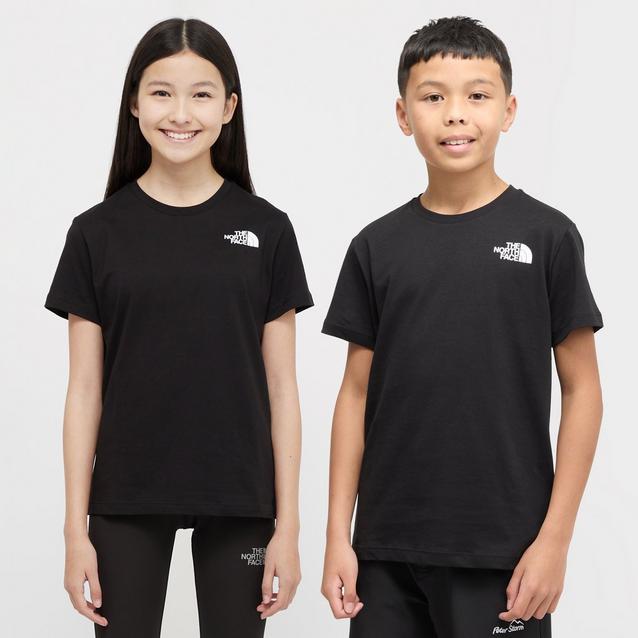 The North Face Kids Redbox T Shirt Blacks