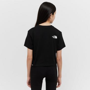 Black The North Face Kids’ Cropped Easy T-Shirt