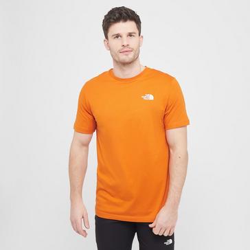 Orange The North Face Men’s Redbox Celebration T-Shirt