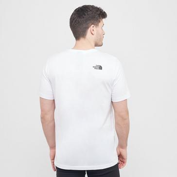 White The North Face Men's Never Stop Exploring T-Shirt