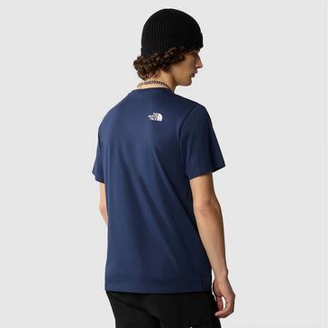 navy The North Face Men's Simple Dome T-Shirt