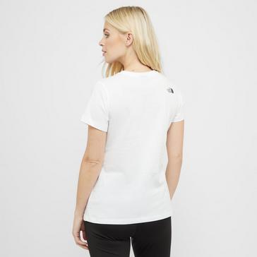 White The North Face Women’s Short Sleeve Easy Tee