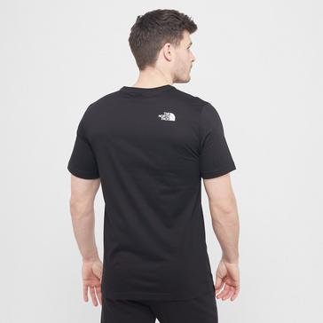 Black The North Face Men's Easy Short-Sleeve T-Shirt 