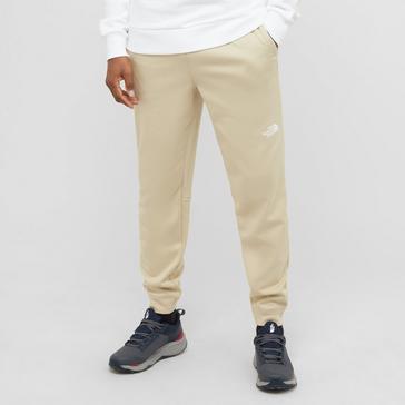 White The North Face Men’s Reaxion Fleece Joggers