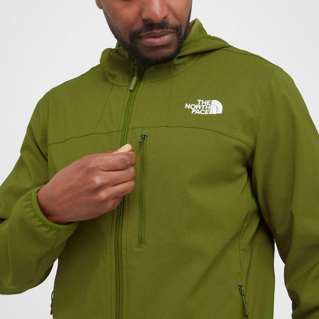 The North Face Men s Nimble Softshell Hoodie Blacks