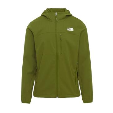 Green The North Face Men’s Nimble Softshell Hoodie