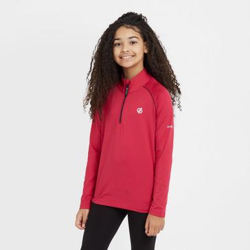 Pink Dare 2B Kids’ Consist Lightweight Core Stretch Midlayer