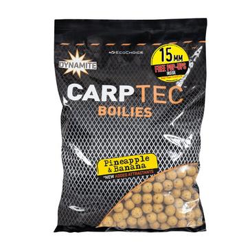 Yellow Dynamite CarpTec Pineapple and Banana Boilies 15mm 1.8kg