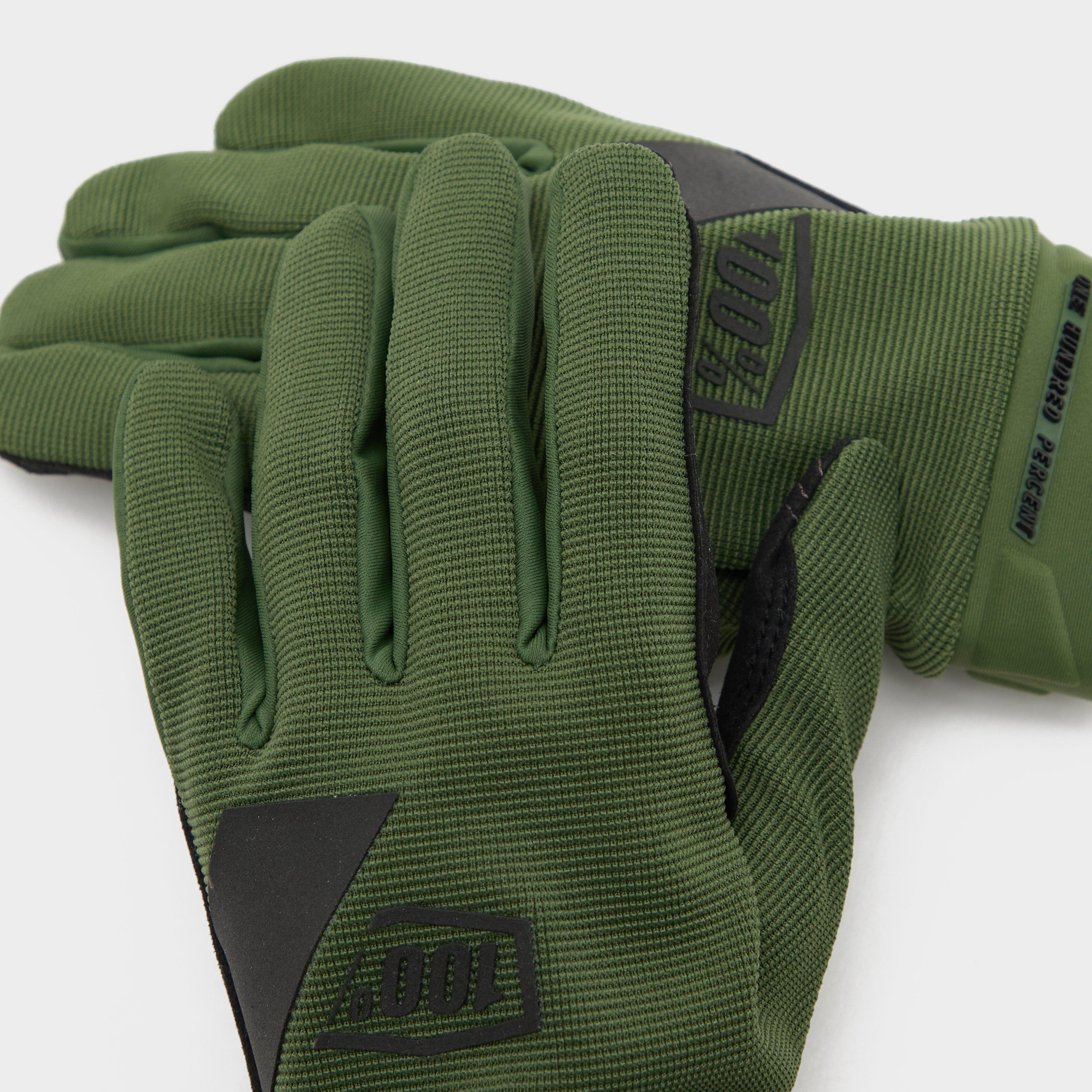 RIDECAMP Handschuhe Armeegrün/Schwarz – Größe M, Robust & Langlebig